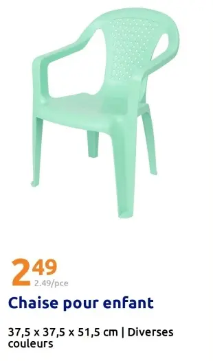 Offre: Chaise pour enfant