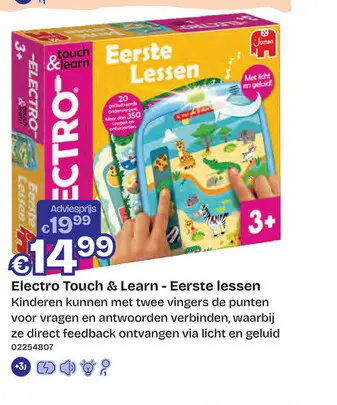 Aanbieding: Electro Touch & Learn - Eerste lessen
