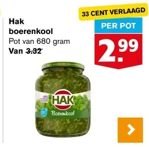 Aanbieding: Hak boerenkool