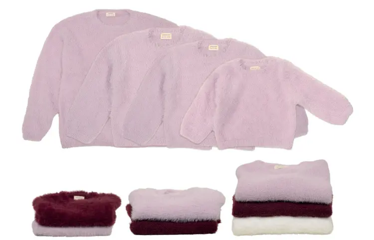 Aanbieding: Fluffy gebreide trui baby
