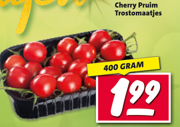 Aanbieding: Cherry Pruim Trostomaatjes