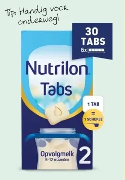 Aanbieding: Nutrilon 2 Opvolgmelk 6-12M Tabs