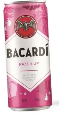 Aanbieding: Bacardi Razz & Up