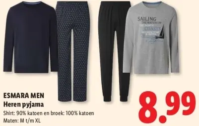 Aanbieding: Heren pyjama