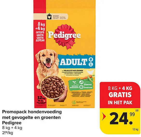 Promotie: Promopack hondenvoeding met gevogelte en groenten
