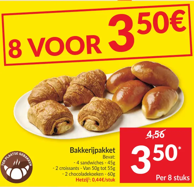 Promotie: Bakkerijpakket