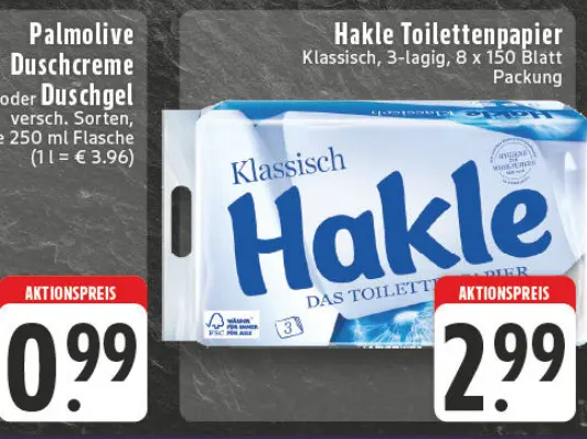 Aanbieding: Palmolive Duschcreme oder Duschgel