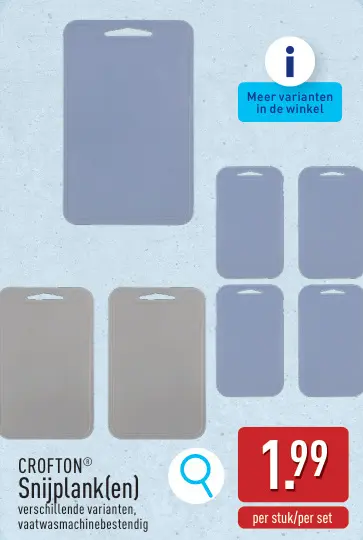 Promotie: Snijplank(en)