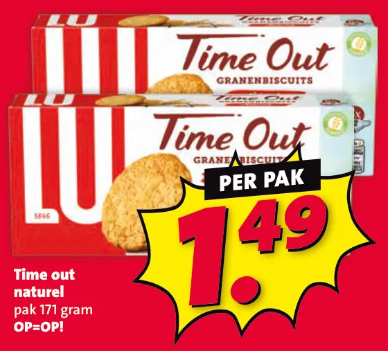 Aanbieding: Time out naturel
