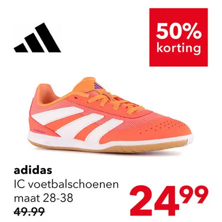 Aanbieding: Adidas Predator Club IN Sala kinder zaalvoetbalschoenen oranje