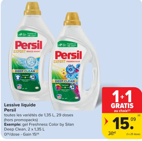 Offre: Lessive liquide