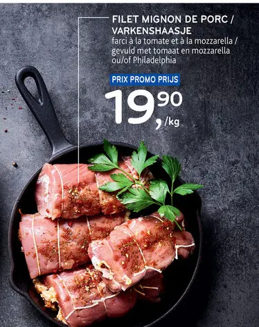 Offre: Filet mignon de porc / varkenshaasje