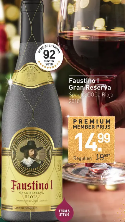 Aanbieding: Faustino I Gran Reserva 75CL
