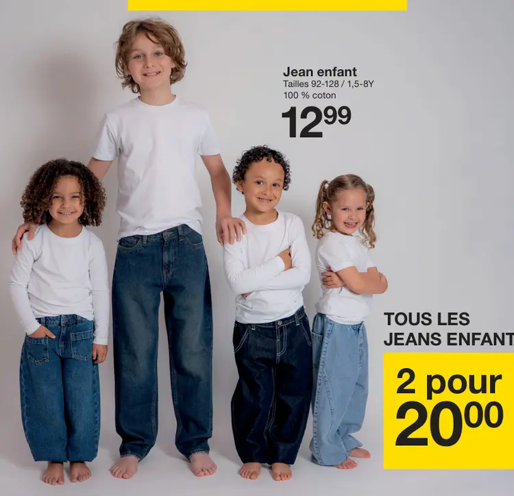 Offre: Jean enfant