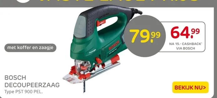 Aanbieding: Decoupeerzaag