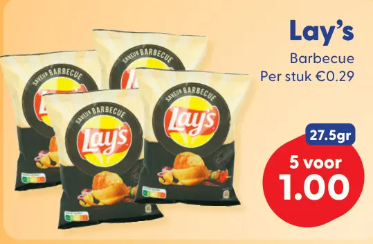 Aanbieding: Lay's Barbecue