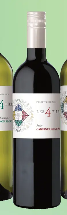 Aanbieding: Les 4 pier cabernet sauvignon doos à 6 flessen voor €33,99