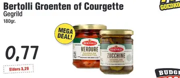 Aanbieding: Bertolli Groenten of Courgette Gegrild