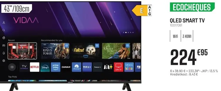 Promotie: Qled smart tv
