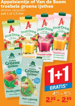 Aanbieding: Appelsientje of Van de Boom troebele groene i