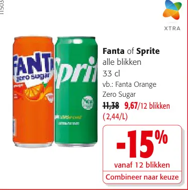 Promotie: Fanta of Sprite