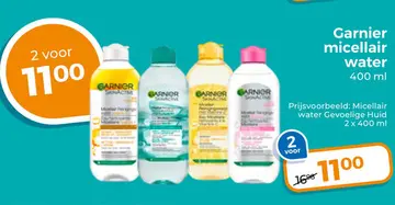 Aanbieding: Garnier micellair water