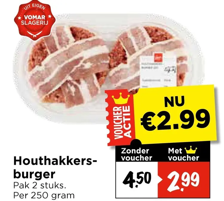 Aanbieding: Houthakkersburger