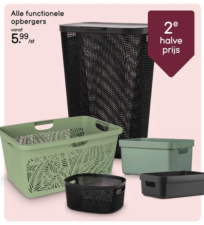 Aanbieding: Functionele opbergers