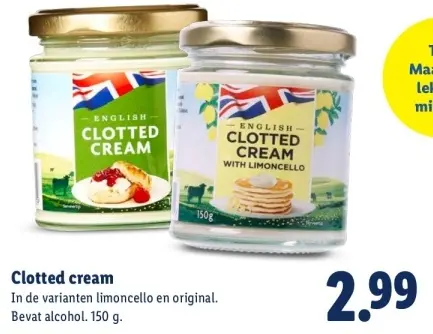 Aanbieding: Clotted cream