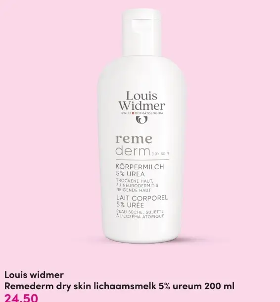 Aanbieding: Remederm dry skin lichaamsmelk 5% ureum