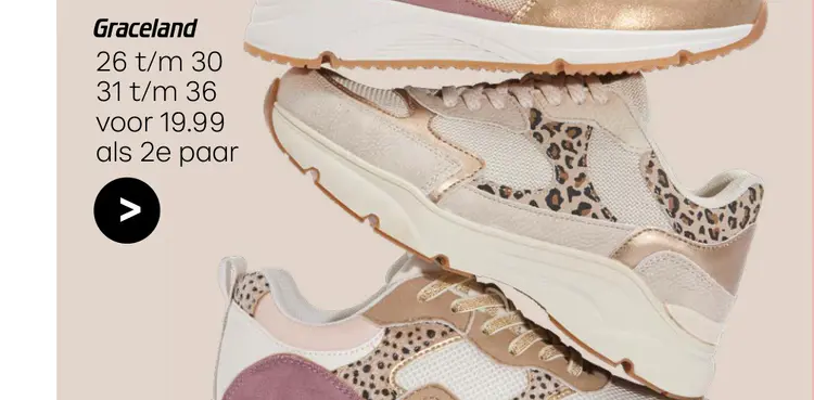 Aanbieding: Graceland Schoenen 2e -50%
