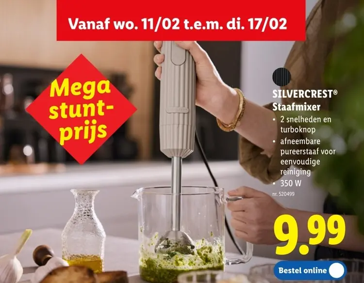 Promotie: Staafmixer