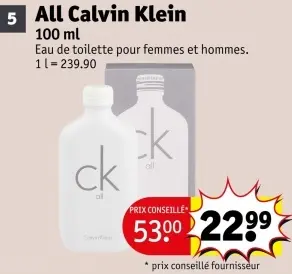 Offre: All Calvin Klein