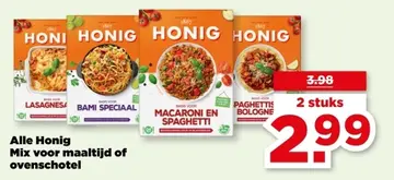 Aanbieding: Alle Honig Mix voor maaltijd of ovenschotel