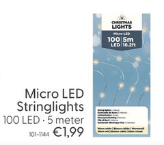 Aanbieding: Micro LED Stringlights