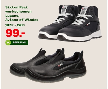 Aanbieding: Sixton Peak werkschoenen Lugano, Aviano of Wi