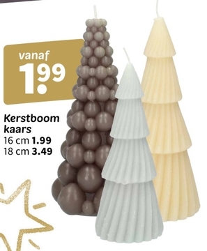 Aanbieding: Kerstboom kaars