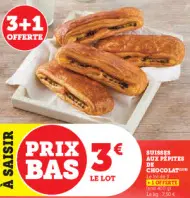 Aanbieding: SUISSES AUX PEPITES DE CHOCOLAT