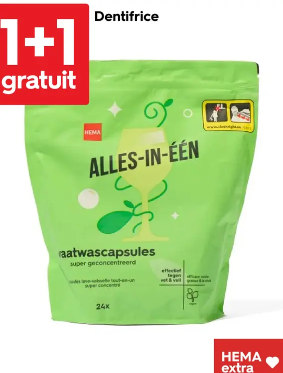 Offre: Vaatwascapsules