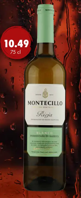 Aanbieding: Montecillo Rioja Blanco Barrel Fermented