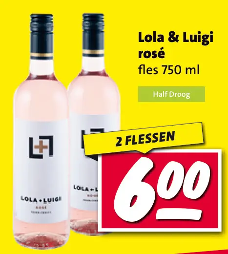 Aanbieding: Lola & Luigi rosé