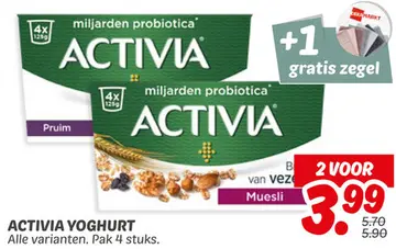 Aanbieding: Activia yoghurt