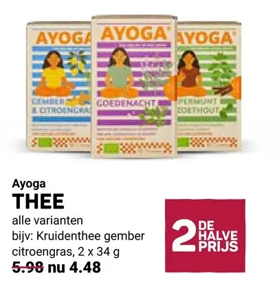 Aanbieding: Ayoga thee