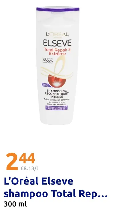 Aanbieding: L'Oréal Elseve shampoo Total Rep...