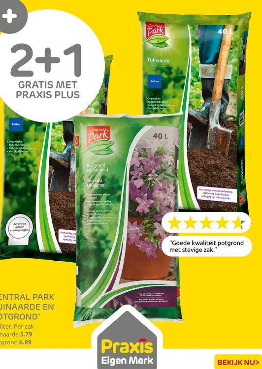 Aanbieding: Central Park Tuinaarde en Potgrond
