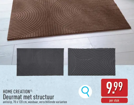 Promotie: Deurmat met structuur