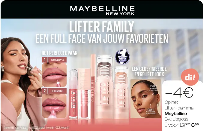 Promotie: Lifter-gamma Lipgloss