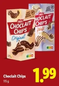 Aanbieding: Choclait Chips