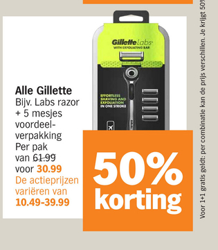 Aanbieding: Gillette Labs WITH EXFOLIATING BAR