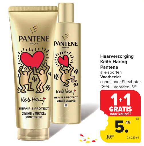 Aanbieding: Haarverzorging Keith Haring Pantene
